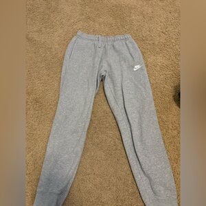 Nike Kids Light Gray Joggers
